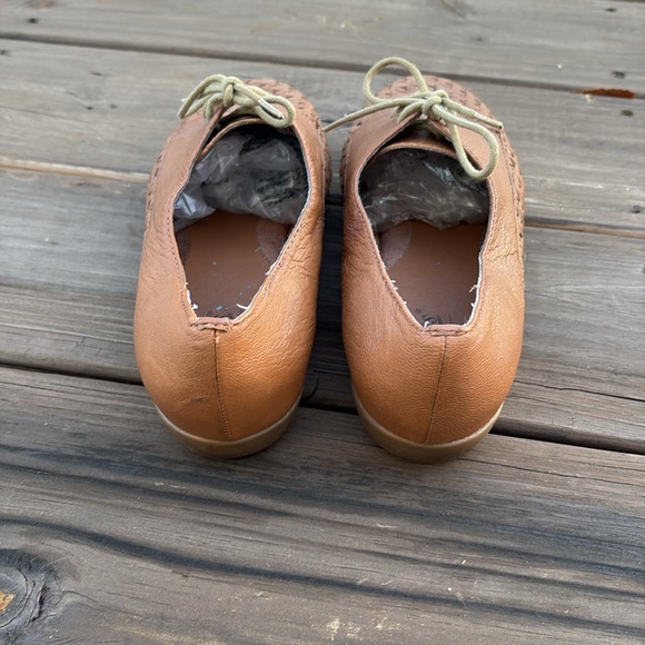 Bass | Leather Woven Lace Up Platforms - Picture 5 of 16